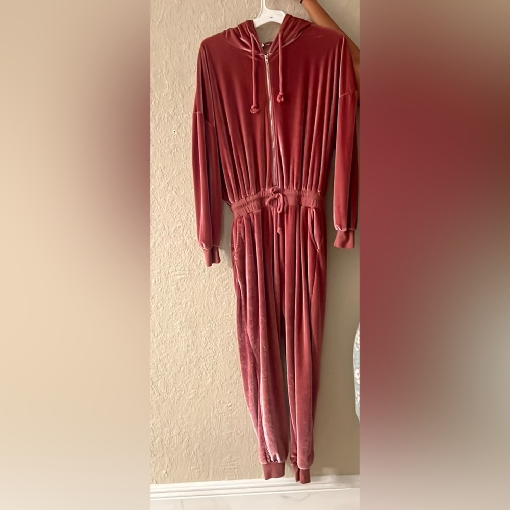 pink jumpsuit by fashion nova